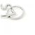 Hermès Portachiavi Hermes Cheval 077216FJ Argento - vista 3