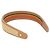 Hermès Fascia per capelli Hermes Elizabeth Gold in pelle Swift D'oro - vista 2