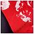 Foulard in seta Chanel in rosso e bianco - vista 6