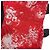 Foulard in seta Chanel in rosso e bianco - vista 7