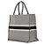 Borsa Tote Christian Dior a pied-de-poule bianca e nera Nero Bianco - vista 2