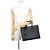 Borsa Yves Saint Laurent Sac de Jour Nero - vista 4
