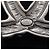 Spilla in metallo Chanel Coco Mark Twist Argento - vista 7