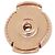 Hermès Pendientes Hermes Loop Echappé PM Dorado - vista 8