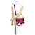 Borsa Balenciaga Classic Metallic Edge Mini City Bordò - vista 5