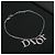 Autre Marque Bracciale con charm argentato Christian Dior Argento - vista 5