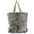 Borsa Tote Chanel Beige e Grigia Marrone - vista 3