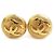 Orecchini a clip Chanel Gold D'oro