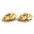 Orecchini a clip Chanel Gold D'oro - vista 2