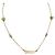 Collar Chanel Coco Mark Multicolor Dorado