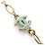 Collar Chanel Coco Mark Multicolor Dorado - vista 10