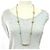 Collar Chanel Coco Mark Multicolor Dorado - vista 13
