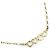Collar Chanel Coco Mark Multicolor Dorado - vista 2