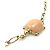 Collar Chanel Coco Mark Multicolor Dorado - vista 5