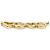 Collar Chanel Coco Mark Multicolor Dorado - vista 8