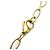 Collar Chanel Coco Mark Multicolor Dorado - vista 9