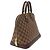 Borsa a mano Louis Vuitton Damier Alma Marrone Damier ebene - vista 4