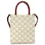Céline Borsa Celine Triomphe Mini Vertical Cabas Marrone Bianco - vista 2