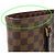Borsa Tote Louis Vuitton Damier Canvas Marrone Damier ebene - vista 10