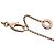 Bulgari Bracciale con Charm Bvlgari in Oro Rosa D'oro - vista 4