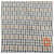 Hermès Sciarpa/Stola Hermes H Ecosé Bianco Arancione Cachi - vista 4