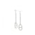 Hermès Orecchini a goccia Hermes 925 Silver - vista 2