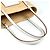 Sac Cabas Panier Carré Loewe Small Blanc - vue 6