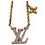 Collana in oro Louis Vuitton da donna D'oro - vista 2