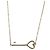 Collana Chiave Cuore in Oro Giallo Tiffany & Co. D'oro - vista 2