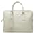 Saffiano Borsa Prada con placca logo Triangle Bianco