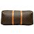 Borsa Boston Louis Vuitton Monogram Keepall 50 Marrone - vista 3