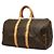 Borsa Boston Louis Vuitton Monogram Keepall 45 Marrone - vista 2
