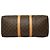 Borsa Boston Louis Vuitton Monogram Keepall 45 Marrone - vista 3
