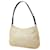Borsa monospalla Prada con placca logo Triangle Beige - vista 2