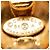 Orecchini a clip Chanel Vintage Coco Mark D'oro - vista 3