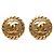 Orecchini a clip Chanel Vintage Coco Mark D'oro