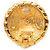 Orecchini a clip Chanel Vintage Coco Mark D'oro - vista 3