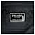 Prada Triangle Logo Plate Tote Bag Schwarz - Ansicht 10