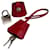 Double Borsa a tracolla Prada in nylon Rosso - vista 12