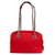 Double Borsa a tracolla Prada in nylon Rosso - vista 3