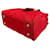 Double Borsa a tracolla Prada in nylon Rosso - vista 6