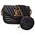 Borsa Louis Vuitton New Wave da donna Nero