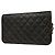 Chanel Vintage Full Flap Quilted Lambskin Small Nero - vista 2