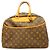 Borsa Louis Vuitton Monogram Deauville Marrone