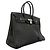 Hermès Borsa Hermes Birkin 35 in pelle Togo nera Nero - vista 2