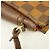 Trousse per trucchi Louis Vuitton Damier in Ebene Damier ebene - vista 9