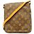 Borsa a tracolla Louis Vuitton Monogram Musette Salsa Marrone