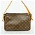 Borsa a tracolla Louis Vuitton Monogram Vivacite GM Marrone - vista 14