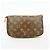 Louis Vuitton Monogram Pochette Accessoires Pouch Marrone - vista 8