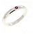 Tiffany & Co Tiffany Silver 925 Rubin Bandring